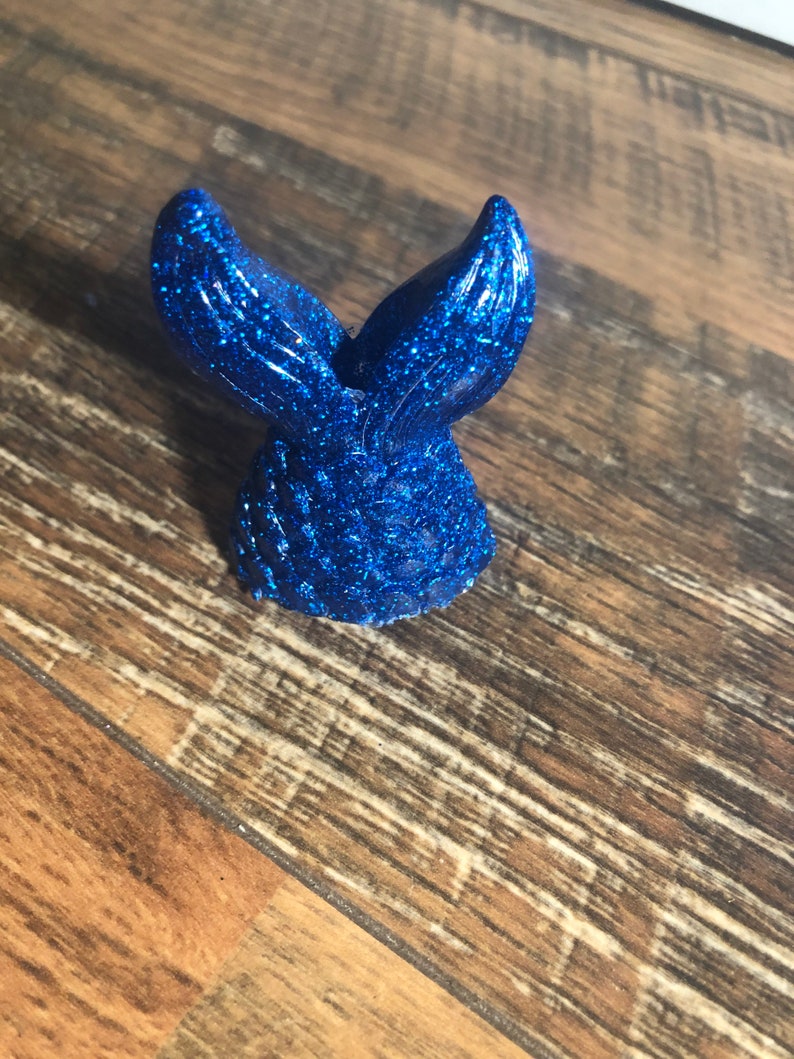 Blue Mermaid Tail Straw Topper Straw charm