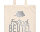 JUNIWORDS Pastel Jute Bag quot festival bag quot -100 made in Germany