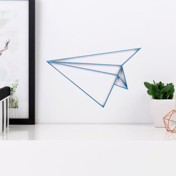 KLEINLAUT ORIGAMI 3D-Motiv "Papierflieger" - 100 % Made in Germany