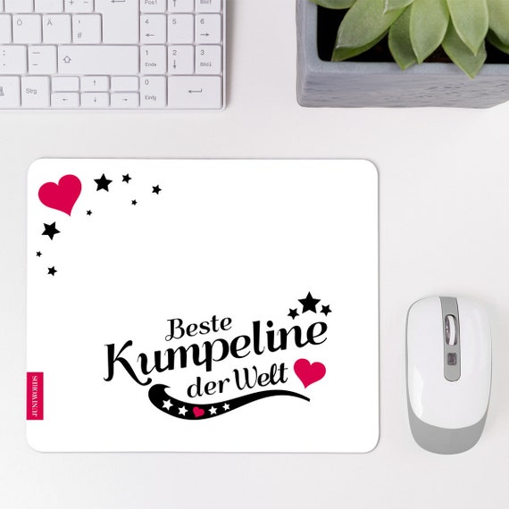 JUNIWORDS Mauspad Mousepad /"Beste Patentante/" M-4 Geburtstag Weihnachten