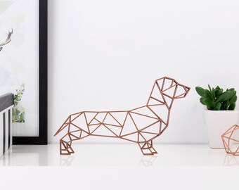 KLEINLAUT ORIGAMI 3D motif "Dachshund" - 100% Made in Germany