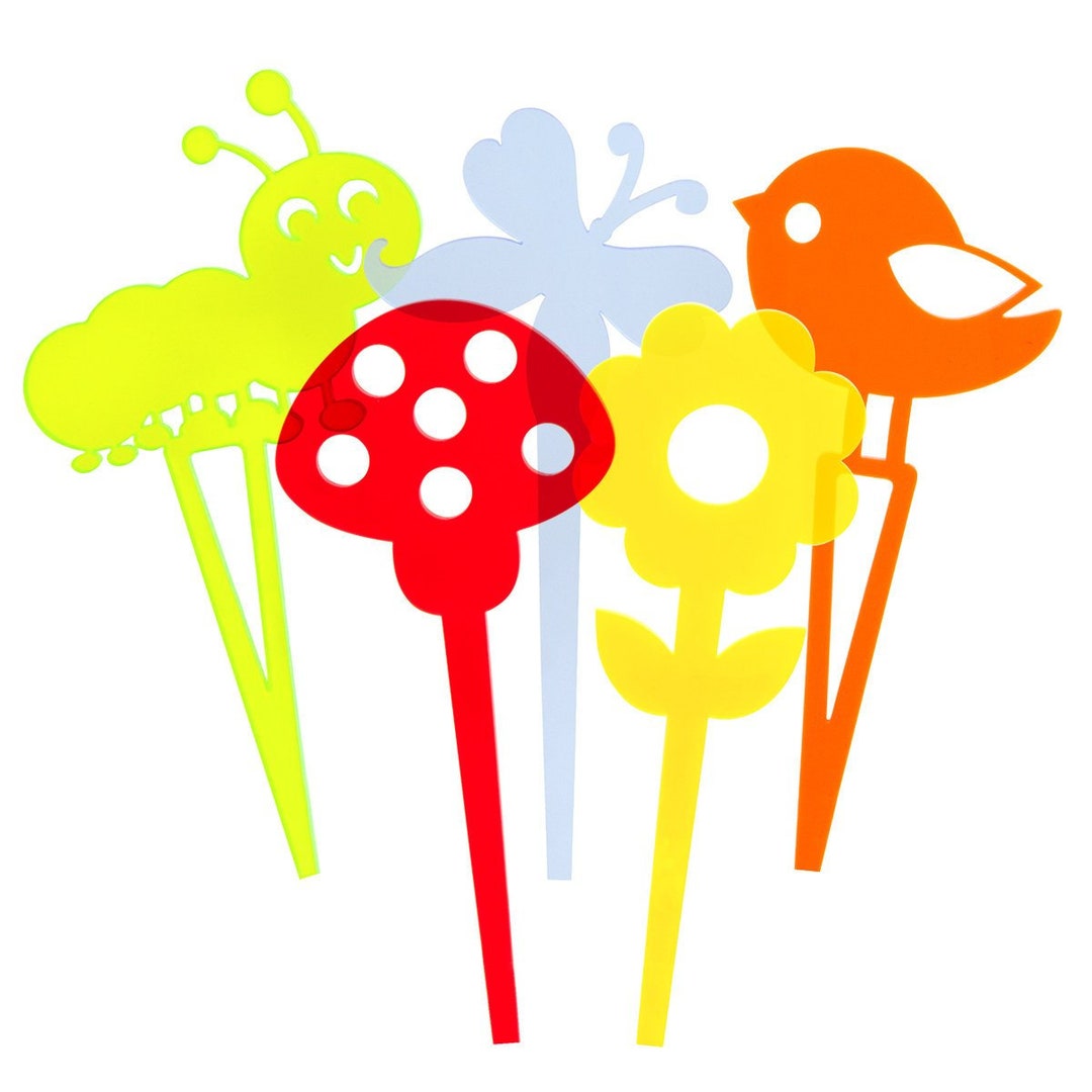 SUNPLAY Flower Plugs set of 5 Animals and Plants Etsy