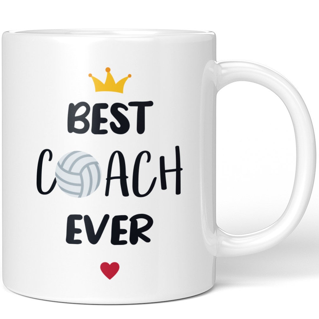 JUNIWORDS Mug best Volleyball Coach Ever 100 Made in Germany Etsy