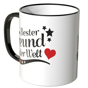 WANDKINGS Tasse Bester Freund der Welt 100 % Made in Germany Bild 2