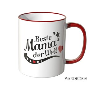 WANDKINGS mug Best Mom in the World 100% Made in Germany image 1