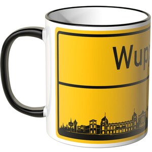 WANDKINGS Tasse Ortsschild Wuppertal 100 % Made in Germany Bild 2