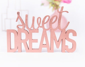 KLEINLAUT houten letters "Sweet Dreams" - 100% Made in Germany