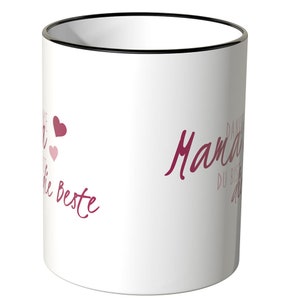 WANDKINGS Tasse Danke Mama du bist die Beste 100 % Made in Germany Bild 3