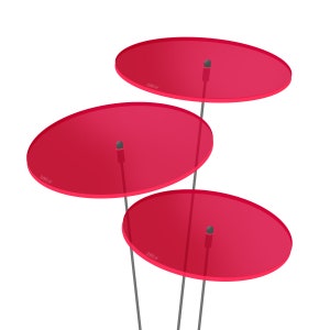 SUNPLAY sun catcher Ø 10 cm sets of discs in different colors 100% Made in Germany Scheiben in Rot