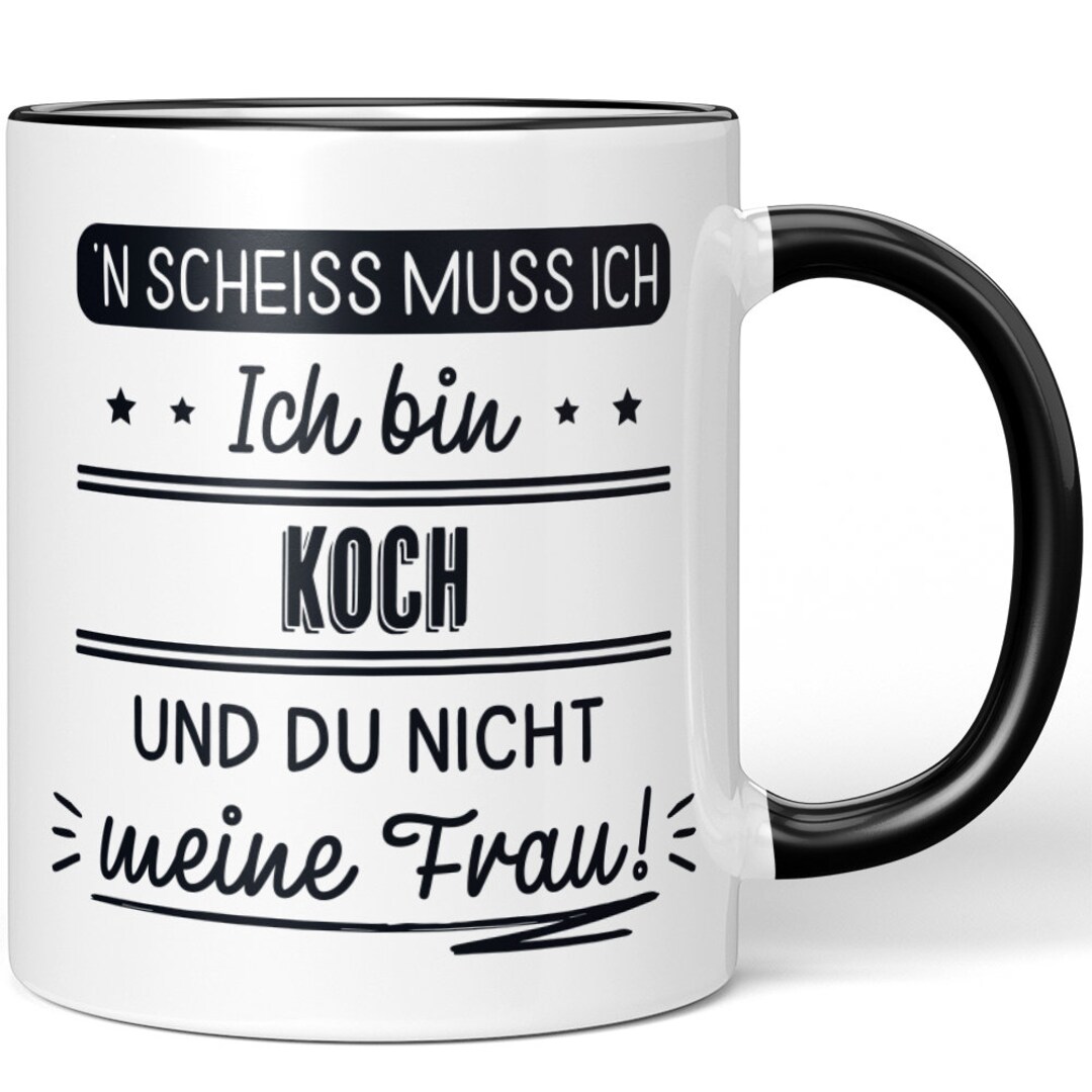 JUNIWORDS Mauspad 'Einen Scheiss Muss Ich' – Lustiges Schreibtisch-Mousepad Fürs Büro & Homeoffice