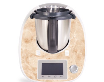 Wandkings Aufkleber "Terracotta" für Vorwerk Thermomix TM31 TM5 TM6 - 100 % Made in Germany