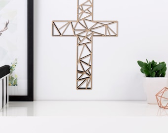 KLEINLAUT ORIGAMI 3D motif "Cross" - 100% Made in Germany