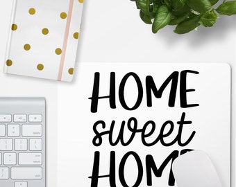 JUNIWORDS Mousepad "HOME sweet HOME" - 100 % Made in Germany
