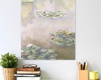 JUNIWORDS Künstler Poster "Claude Monet: Nymphéas, Seerosen" - 100 % Made in Germany