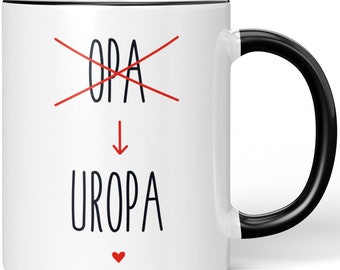 JUNIWORDS Tasse "Opa, Uropa" - 100 % Made in Germany