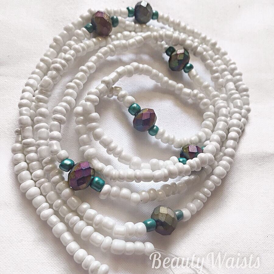 Enchanted Waist Beads/ Weight Loss Tracker Belly Beads/ Waist Etsy