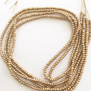 Bronze Galore waist beads/belly beads/ waist chains/ African waist beads/ waistlet/ cute waist beads gold waist beads/ solid colors