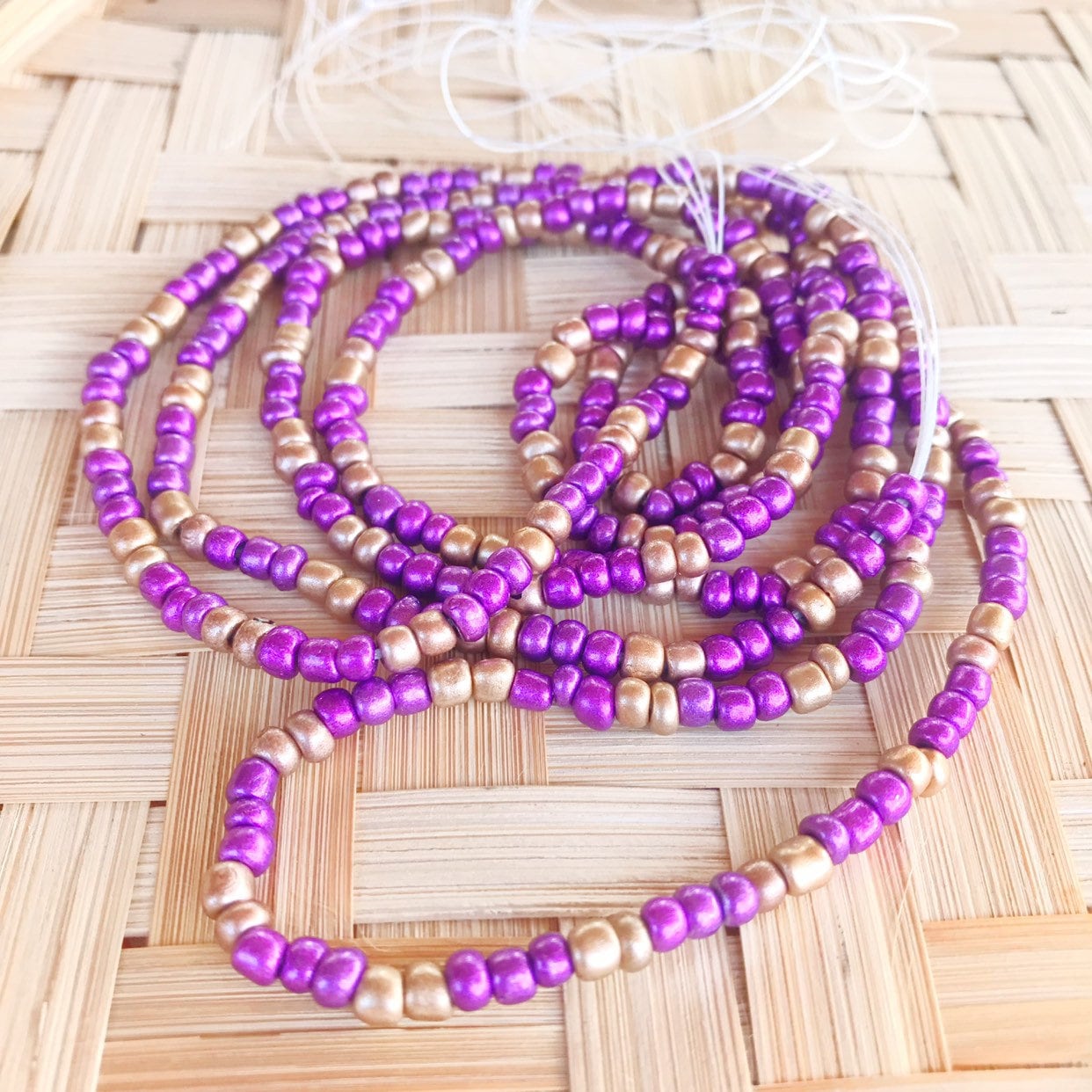 Purple Waist Beads -  Canada