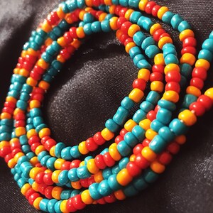 Sex On The Beach waist beads/belly beads/ weight loss waist chains/ African waist beads/ tummy waistlet/ cute multi color waist beads