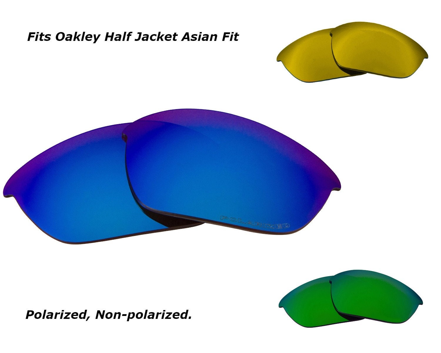 Fits Oakley Half Jacket Asian Fit Replacement Kit Lens Goggle - Etsy