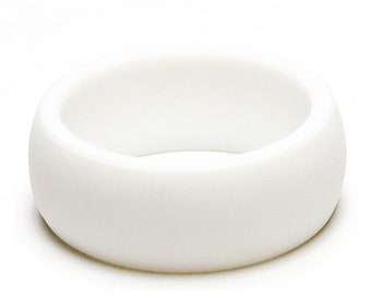 The Quicksilver Glass Fiber Ring Non Conductive Wedding Band