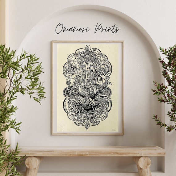 Ganesha T-Shirt Elephant God Limited Edition Art Design Ganesha T-Shirt Elephant God Limited Edition Art Design