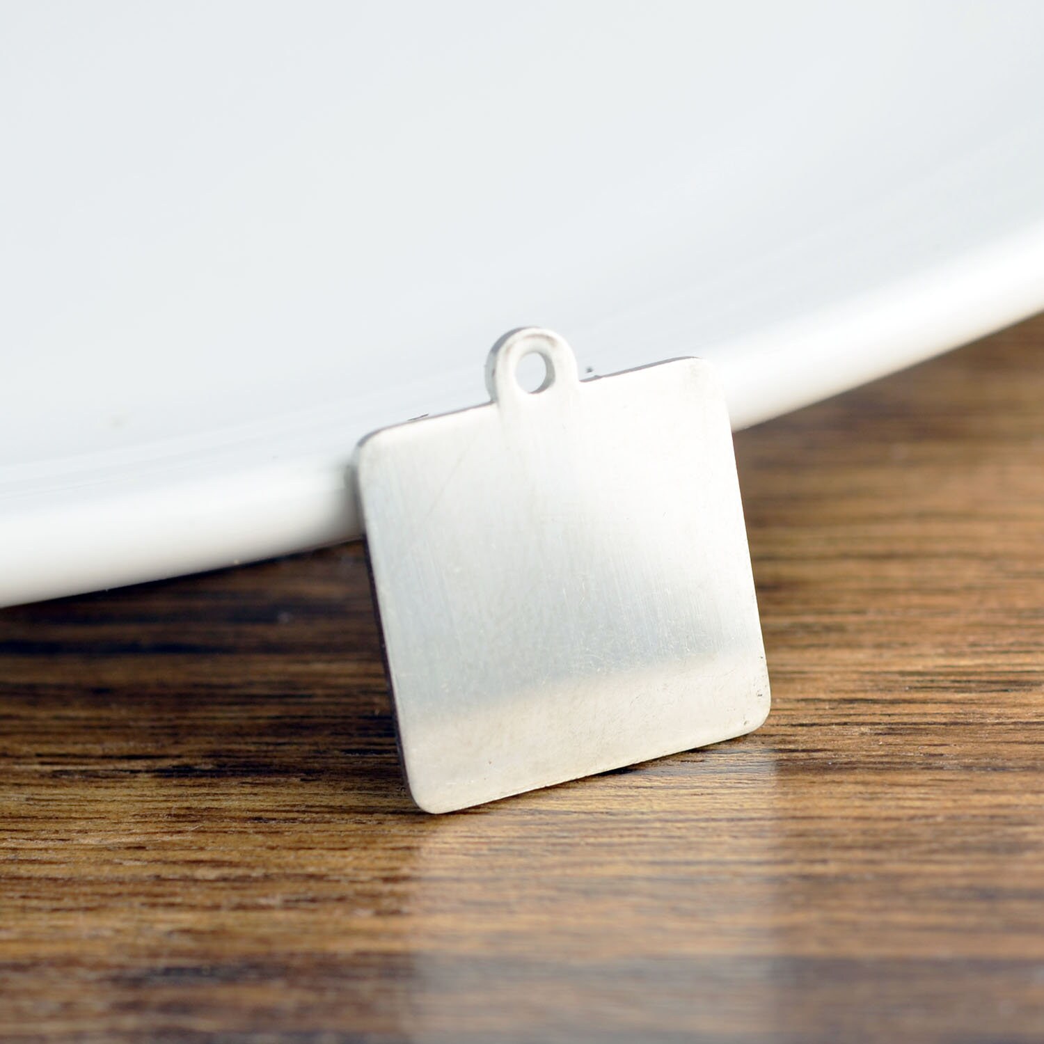 Stainless Steel Metal Blank Stamping Engraving Tags Jewellery Making Pendants 5