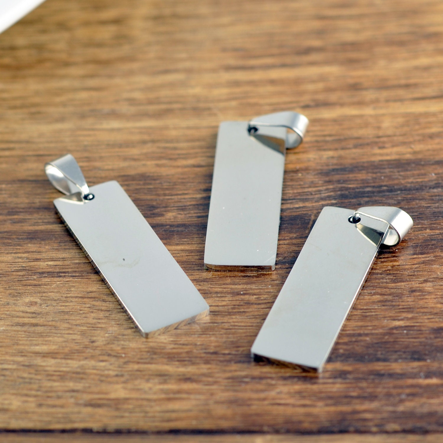 Bulk 10 Stainless Steel Blanks, Stainless Steel Stamping