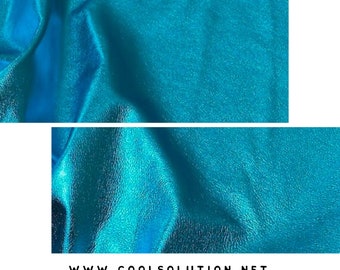 Leather Sheets, Smooth Leather Rio Turquoise, Cut to Size, Full Grain Leather  1.1 - 1.3 mm For Fringe, Bags, Wallets, Horse Tack