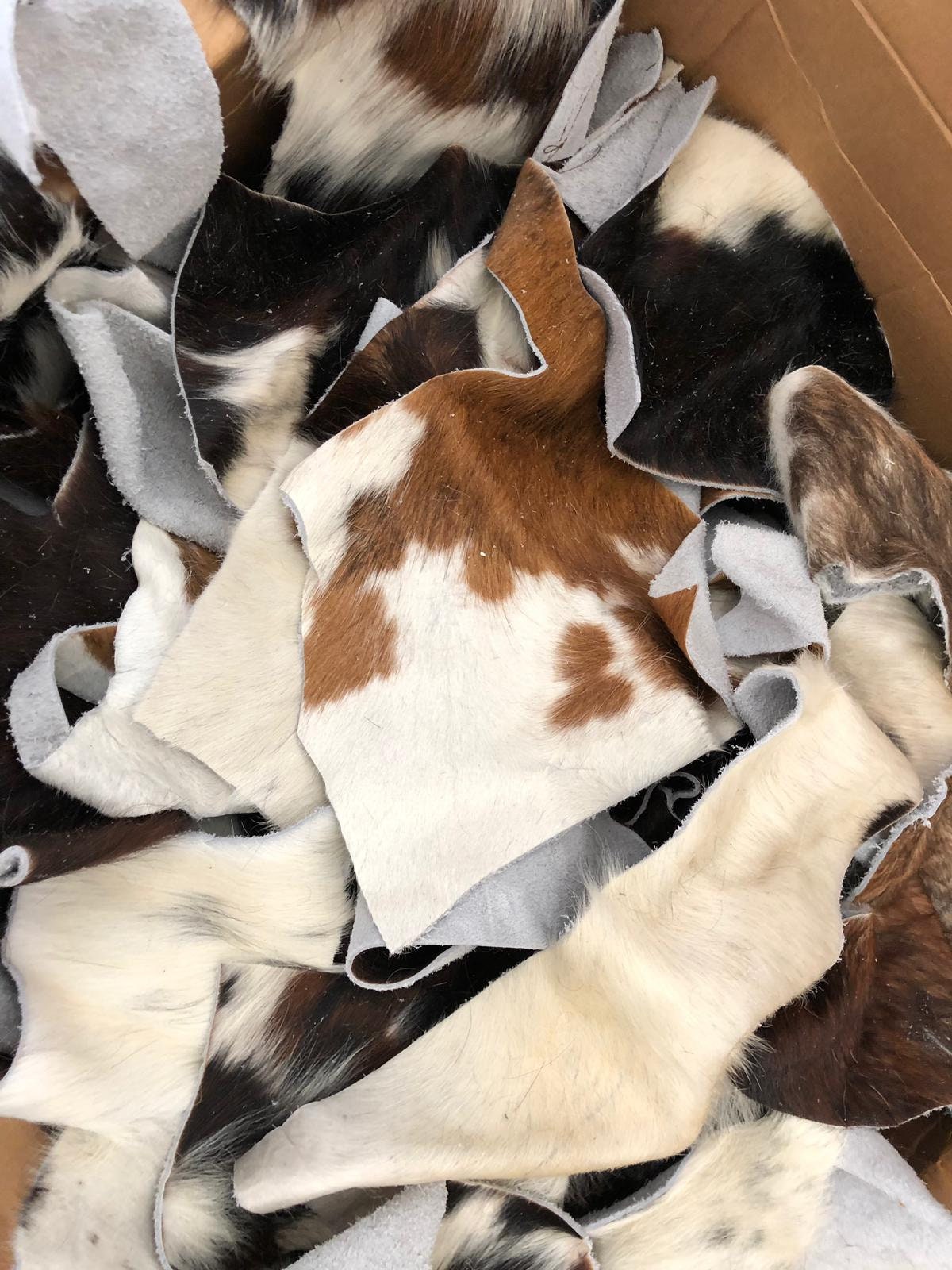 Cowhide Scrap Pieces Genuine Leather 2 Lb Small Pieces Etsy