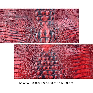 可愛い❗ CROCODILE エナメル調レッドハンドバッグ Red Crocodile Bag - Etsy