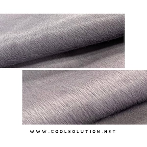 Dyed Cowhide Leather Sheets, Lavender, Hair on Cowhide 4.5-5oz - 1.8-2mm, Leatherworking, Leather for Crafters, Bags, Wallet