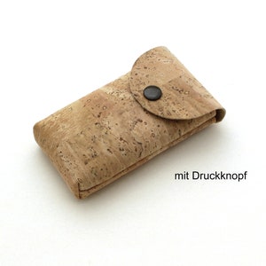 TaTüTa / case / cover made of cork fabric for paper handkerchiefs image 7