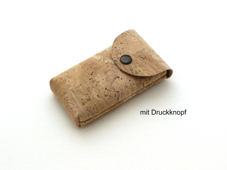 TaTüTa / case / cover made of cork fabric for paper handkerchiefs image 7