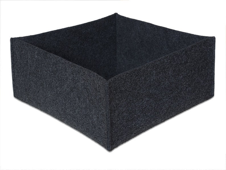 Large felt basket, available in many colors image 2