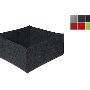 Large felt basket, available in many colors image 1