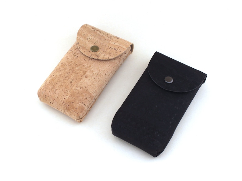 TaTüTa / case / cover made of cork fabric for paper handkerchiefs image 1