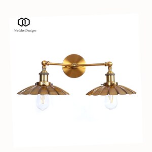 Rustic copper sales vanity lights