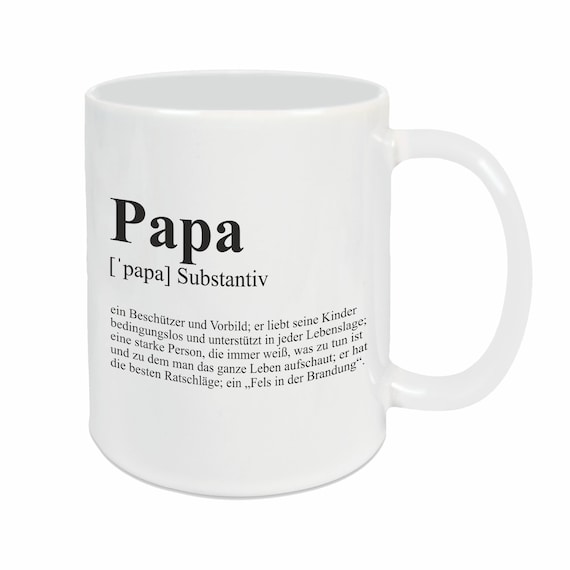 Tazza papa Padre regalo Dire festa del papà Tazza di caffè compleanno  Grazie regalo per la festa del papà per la Giornata degli uomini Miglior  papà -  Italia