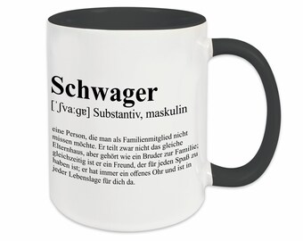 Cup brother-in-law | Gift | Birthday | Saying | Christmas Gift | Thank you | Brother 2.0 | Best