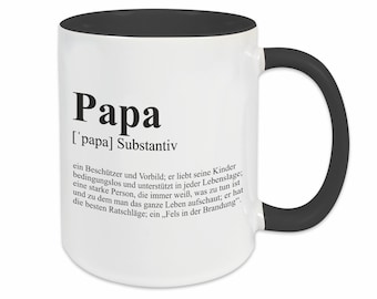 Tasse PAPA | Vater | Geschenk | Spruch | Vatertag | Kaffeetasse | Geburtstag | Dankeschön | Vatertagsgeschenk | Männertag | Bester Papa