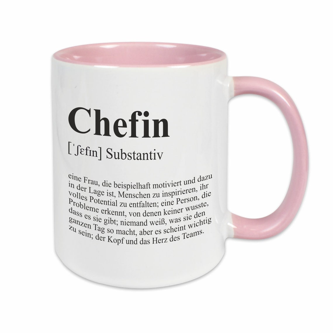 Tasse CHEFIN Geschenk Spruch Definition Dankeschön Etsy.de
