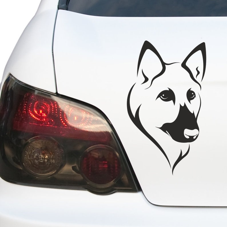 Car sticker car sticker animal-sheep Dog Shepherd