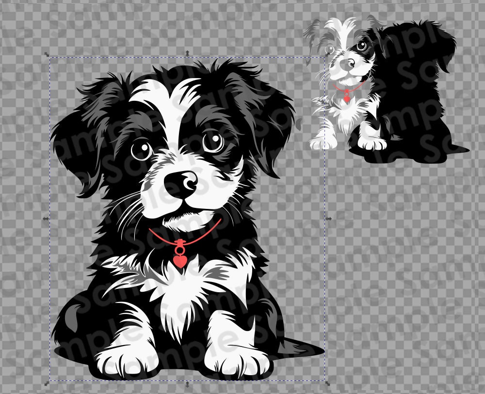 Cute 4 Layer Puppy Svg & Png File for Cricut or Laser Cutting File ...