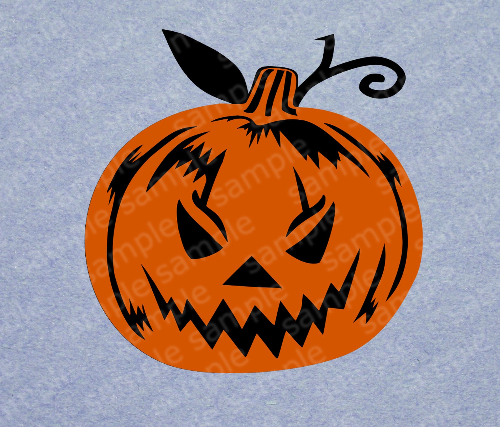 Download Svg 2 Layer Vintage Style Halloween Pumpkin Jack O Lantern Etsy