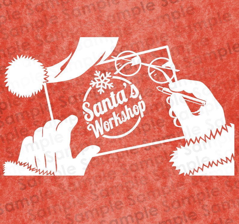 Download Santa's workshop 1 layer Digital Svg Cricut cutting file ...