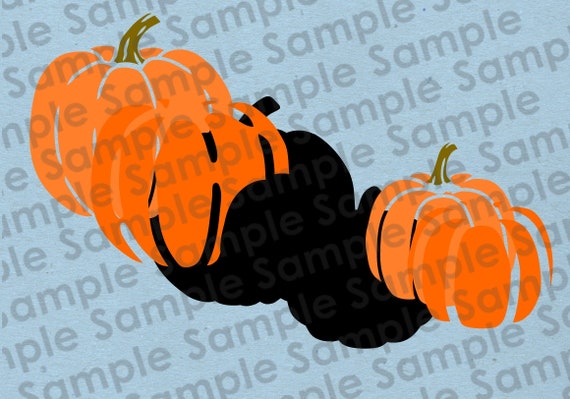 Cricut Cut Vinyl Sticker Halloween Pumpkins - Handmade in the Heartland