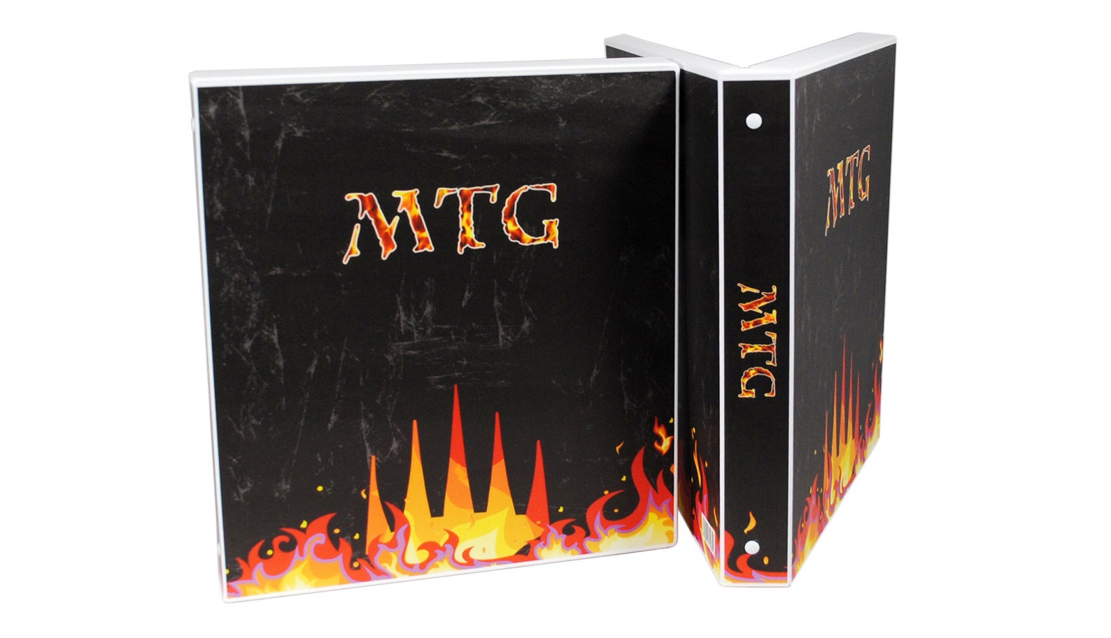 Magic the Gathering Carrying Case With 25 Pages and Metal Etsy