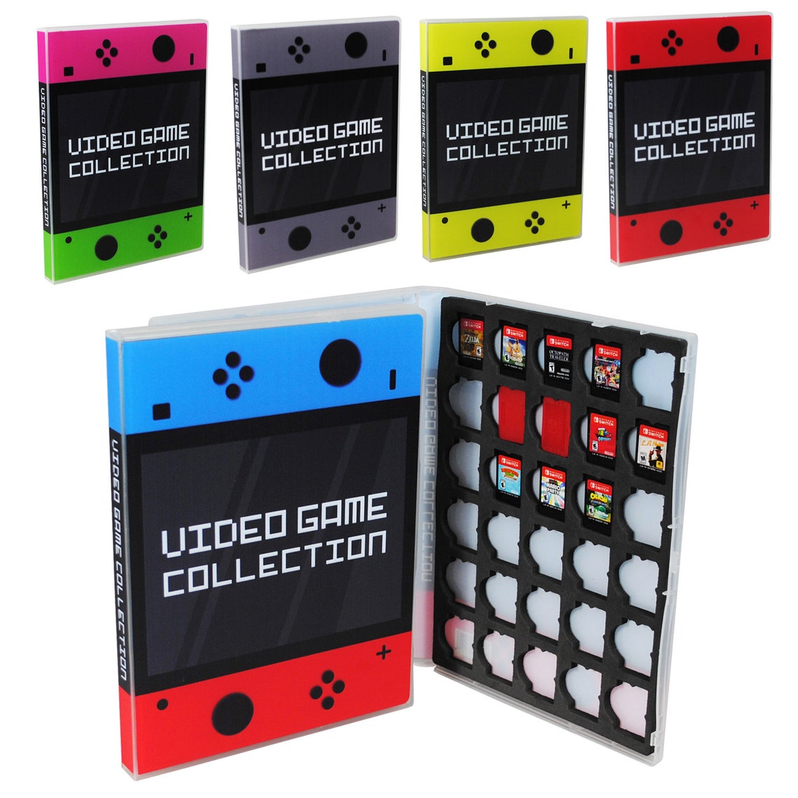 Nintendo Switch Cartridge Game Case Holds 30 Games Console Etsy