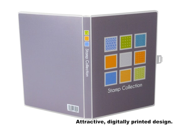 Mini Stamp Collection Kit/Album, Holds 150-300 Stamps - Organized